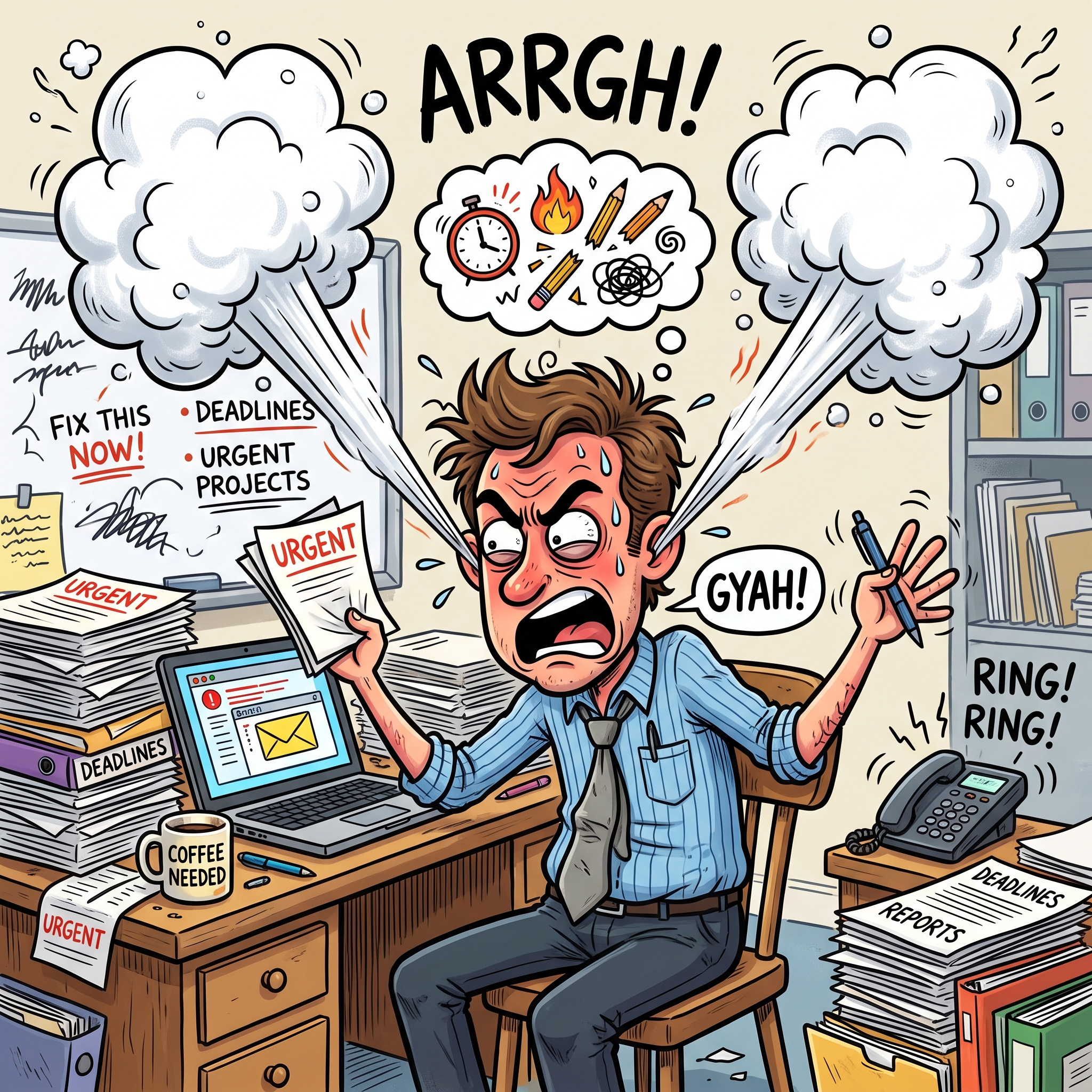 stressed